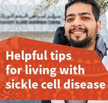 Helpful tips for living with sickle cell disease
